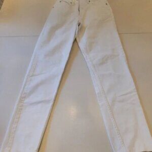 London Jean Stretch Straight Leg Women's Size 6 White‎